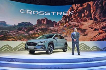 2023上海车展：斯巴鲁CROSSTREK亮相 售价19.98万元起 性价比相当高