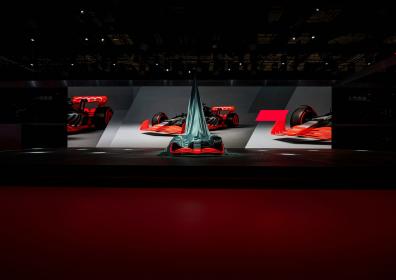 2023上海车展：奥迪携拥有四环品牌涂装的F1展车亮相