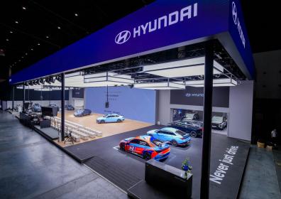 2023成都车展：现代汽车全新Elantra N、帕里斯帝鉴赏家黑骑士版等亮相