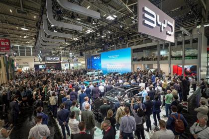 IAA Mobility 2023：比亚迪携6款新能源车亮相 海豹正式在欧洲上市