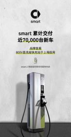 smart品牌首座800V直流超快充站于上海投入使用