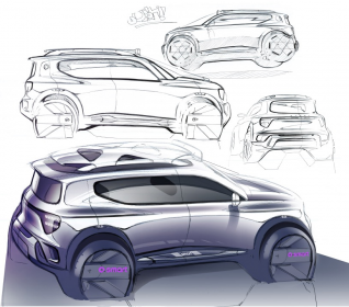 smart第三款全新车型官方命名#5 定位豪华中型纯电SUV