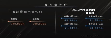 一汽丰田发布IT’S TiME 2.0智能电混双擎技术品牌 全新皇冠与全新普拉多上市