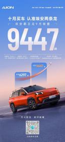 先进EV+ICV技术加持 埃安霸王龙9月热销近万只是开始