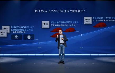 地平线与重要股东上汽集团深化合作 多款搭载征程6E车型年内落地
