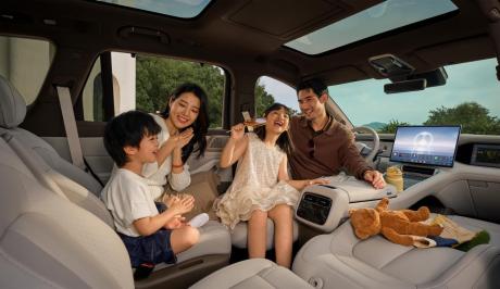 大六座豪华SUV腾势N8L正式上市 售价29.98万-32.98万元