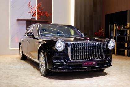 “国宾车队”亮相广州车展 红旗金葵花展现东方超豪华