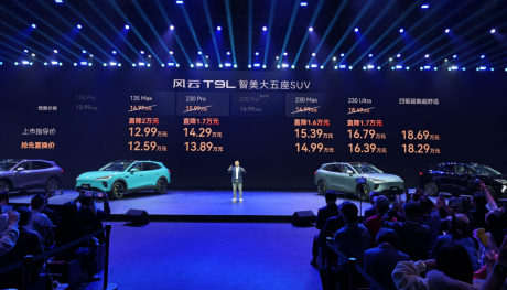 地平线HSD第四款量产车型 风云T9L正式上市
